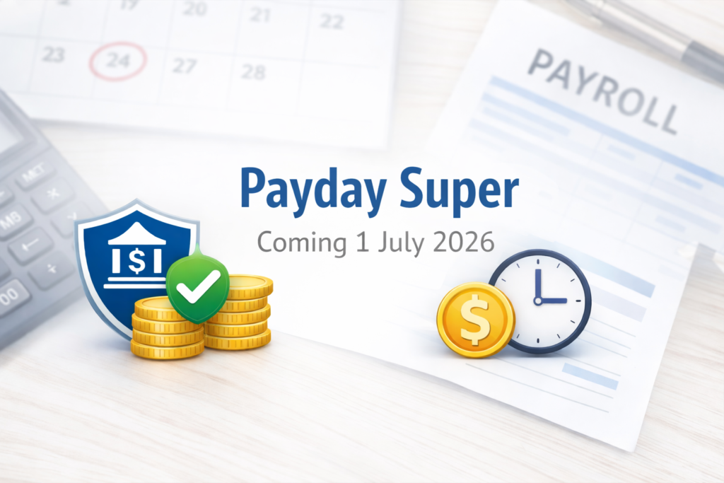 Payday Super – What Businesses Need to Know Before 1 July 2026